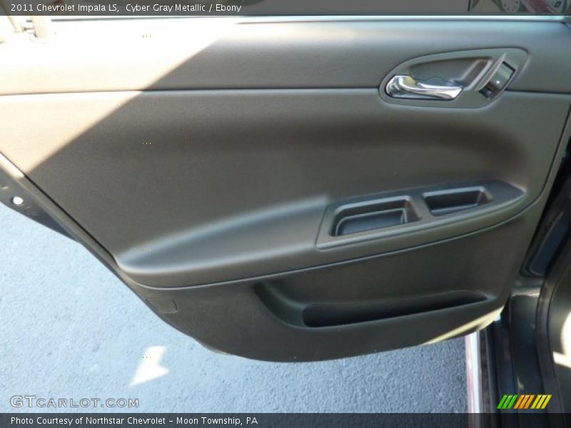 Cyber Gray Metallic / Ebony 2011 Chevrolet Impala LS