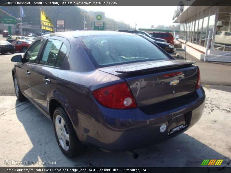Majestic Amethyst Metallic / Gray 2006 Chevrolet Cobalt LS Sedan