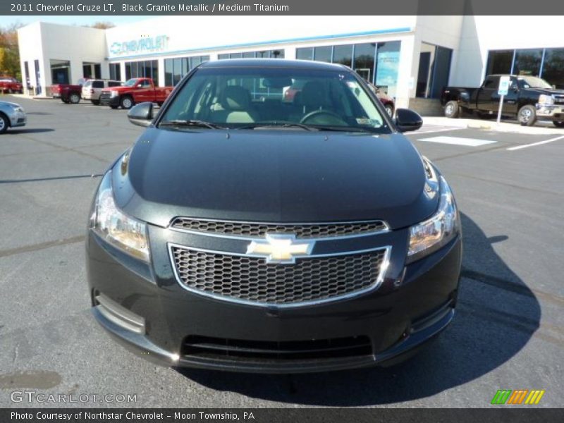 Black Granite Metallic / Medium Titanium 2011 Chevrolet Cruze LT
