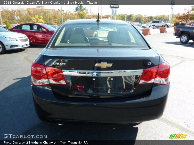 Black Granite Metallic / Medium Titanium 2011 Chevrolet Cruze LT