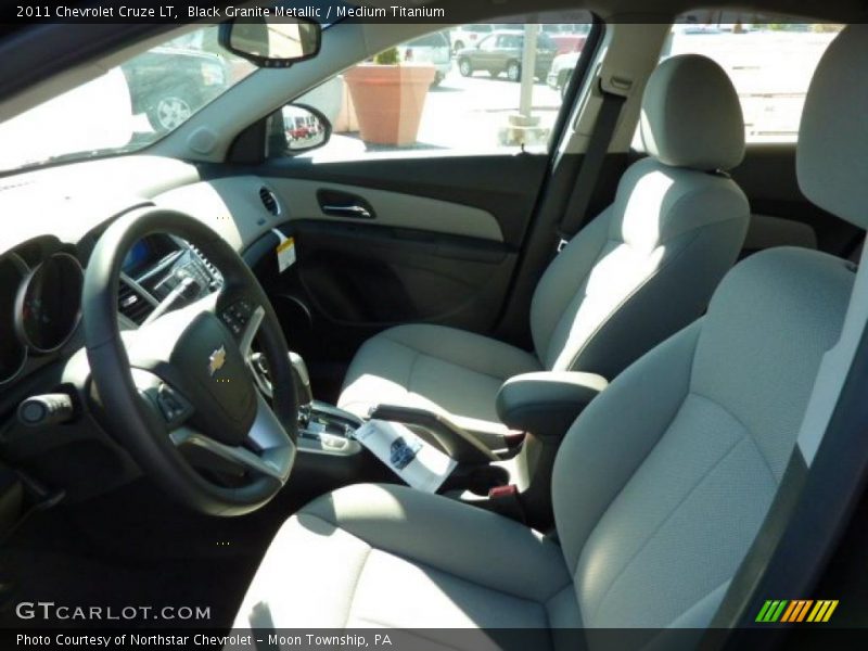 Black Granite Metallic / Medium Titanium 2011 Chevrolet Cruze LT