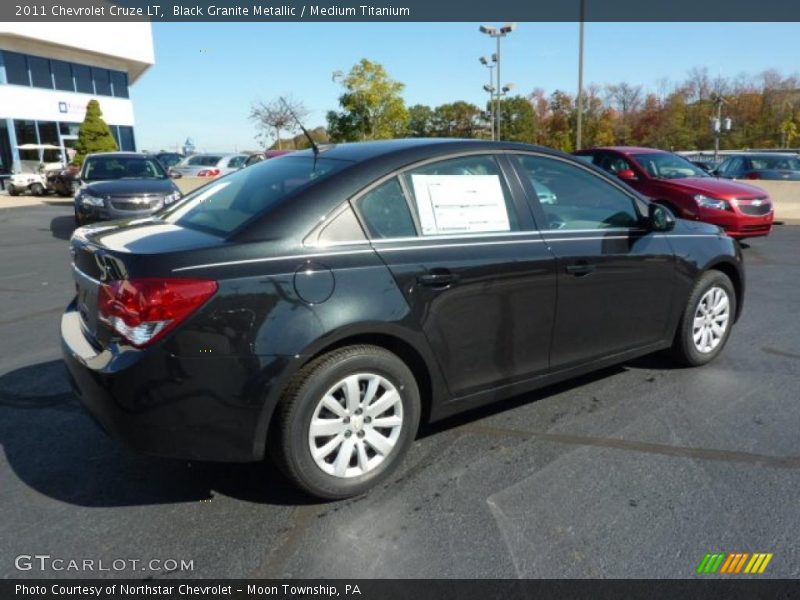 Black Granite Metallic / Medium Titanium 2011 Chevrolet Cruze LT