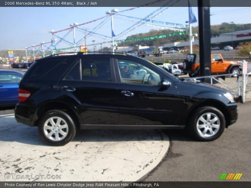 Black / Ash 2006 Mercedes-Benz ML 350 4Matic