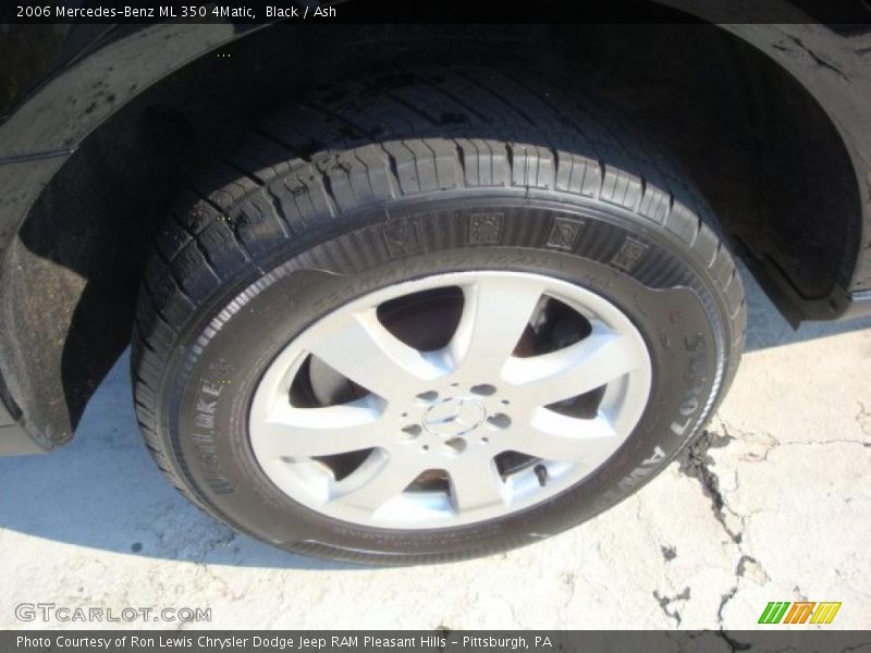 Black / Ash 2006 Mercedes-Benz ML 350 4Matic