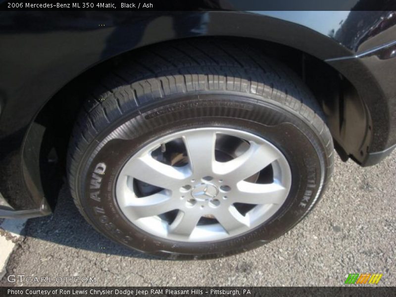 Black / Ash 2006 Mercedes-Benz ML 350 4Matic