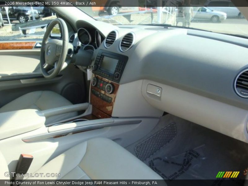 Black / Ash 2006 Mercedes-Benz ML 350 4Matic
