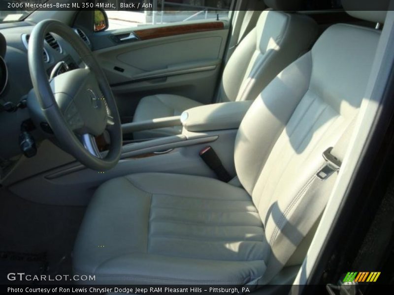 Black / Ash 2006 Mercedes-Benz ML 350 4Matic