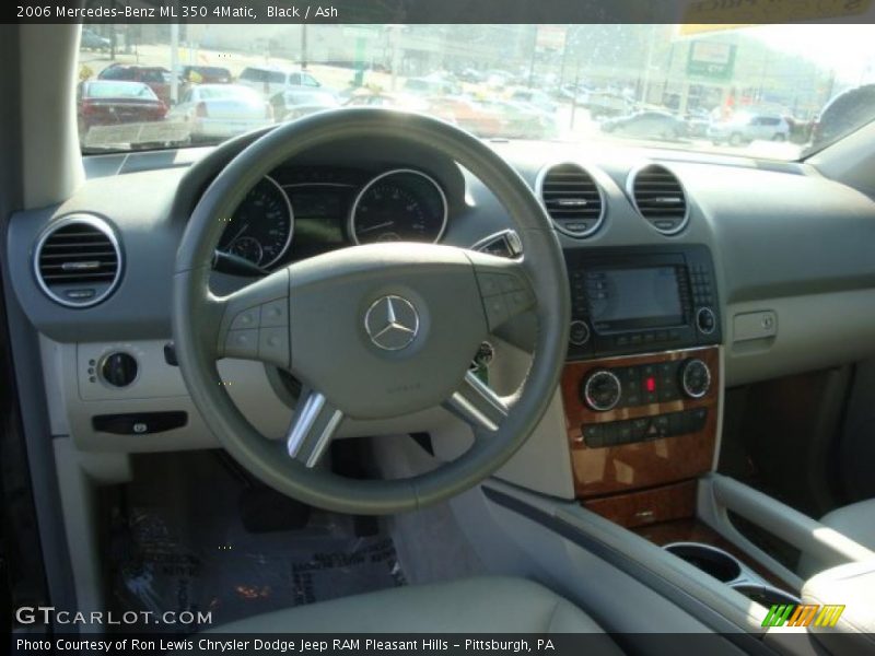 Black / Ash 2006 Mercedes-Benz ML 350 4Matic