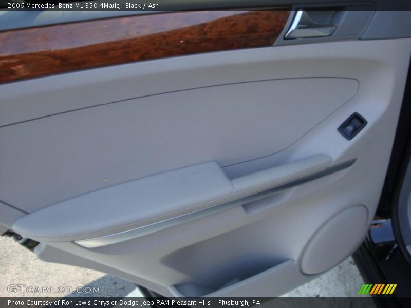 Black / Ash 2006 Mercedes-Benz ML 350 4Matic