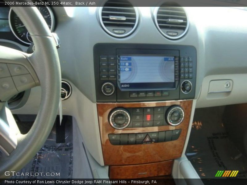 Black / Ash 2006 Mercedes-Benz ML 350 4Matic