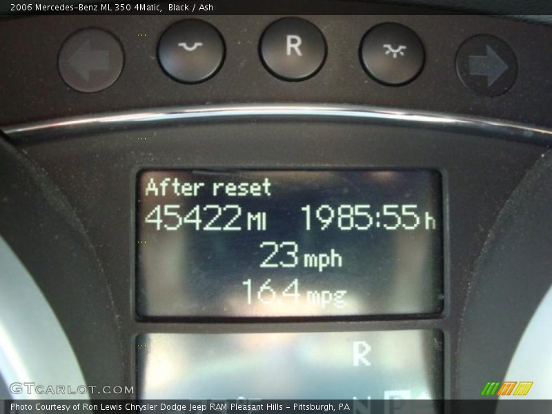 Black / Ash 2006 Mercedes-Benz ML 350 4Matic
