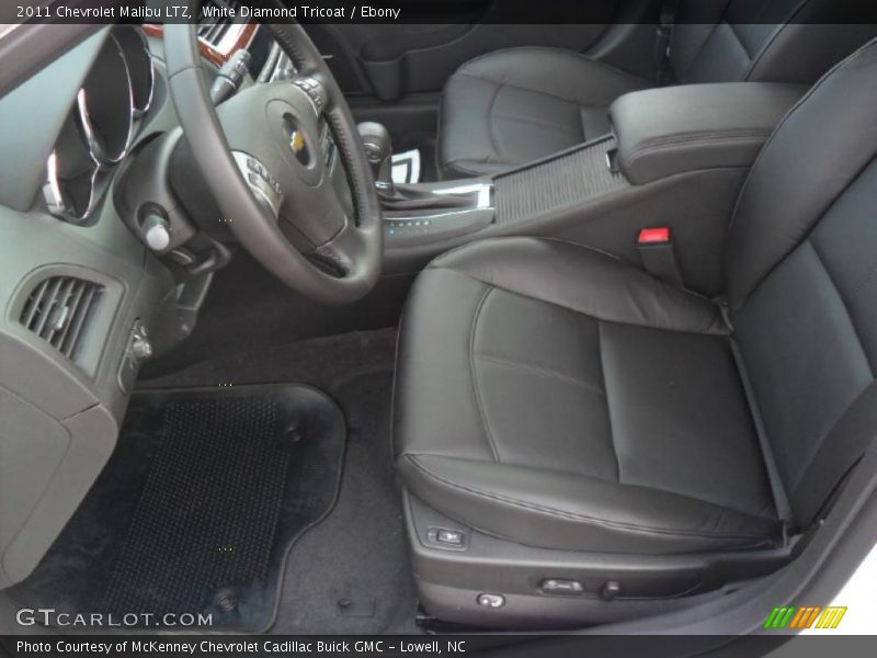  2011 Malibu LTZ Ebony Interior
