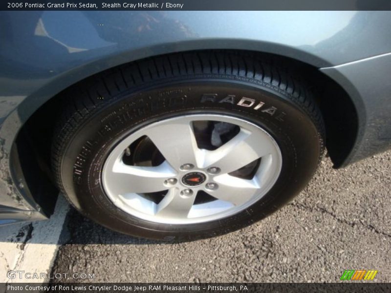 Stealth Gray Metallic / Ebony 2006 Pontiac Grand Prix Sedan