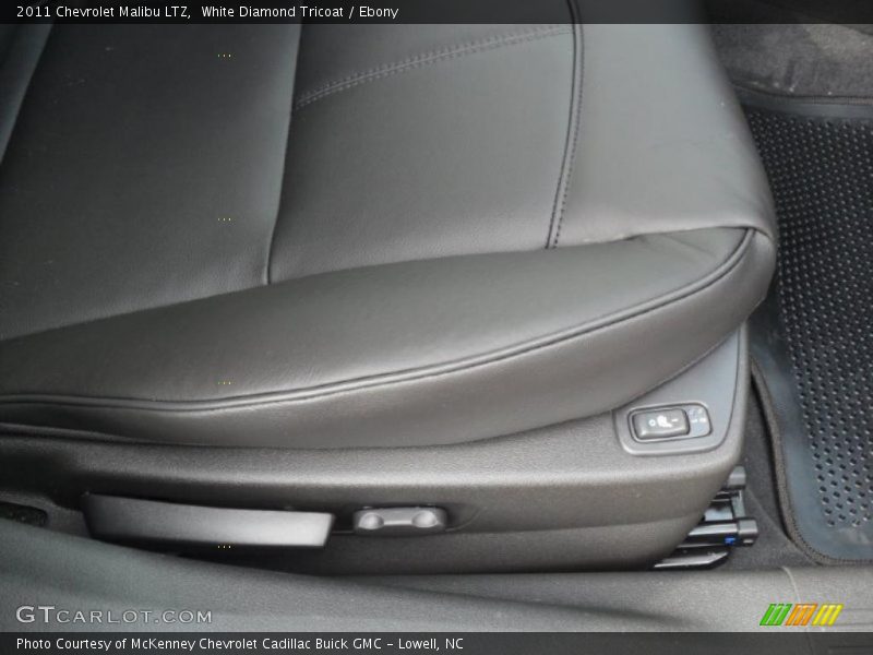 White Diamond Tricoat / Ebony 2011 Chevrolet Malibu LTZ