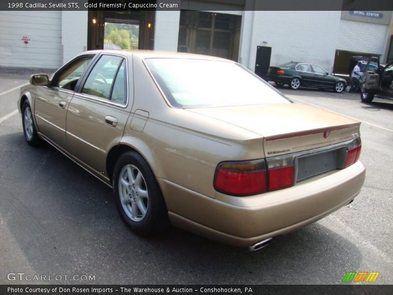 Gold Firemist / Capuccino Cream 1998 Cadillac Seville STS