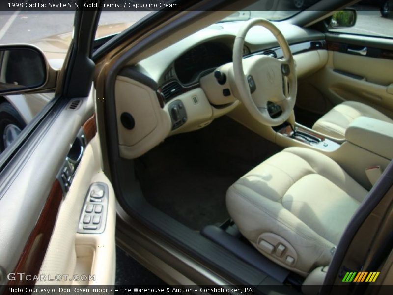 Gold Firemist / Capuccino Cream 1998 Cadillac Seville STS