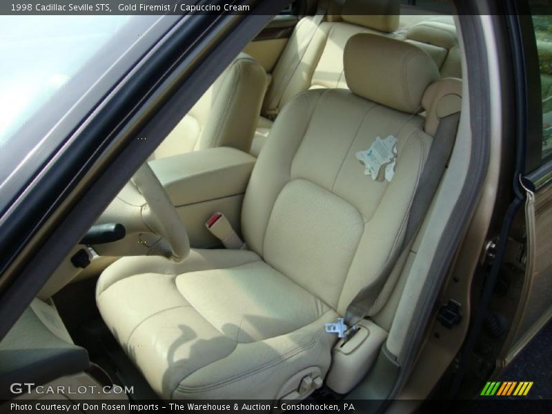 Gold Firemist / Capuccino Cream 1998 Cadillac Seville STS