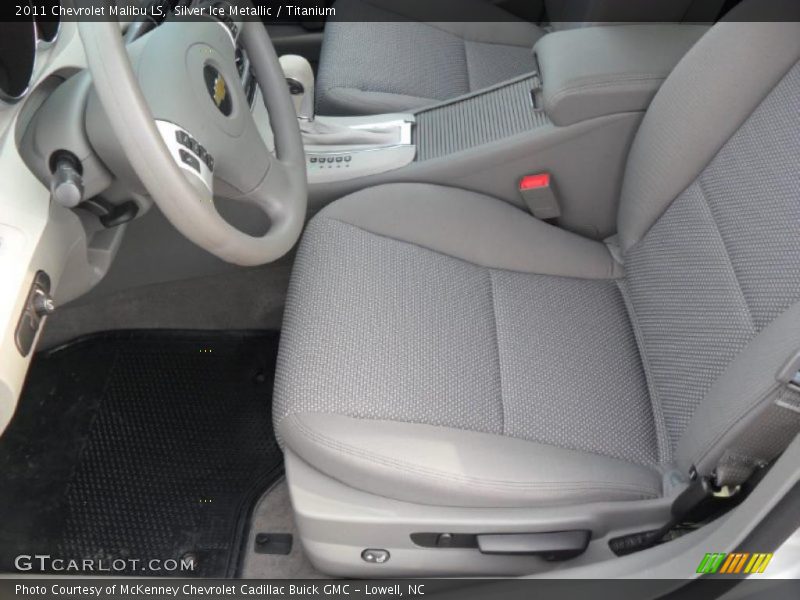 Silver Ice Metallic / Titanium 2011 Chevrolet Malibu LS