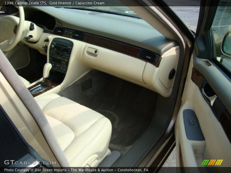 Gold Firemist / Capuccino Cream 1998 Cadillac Seville STS