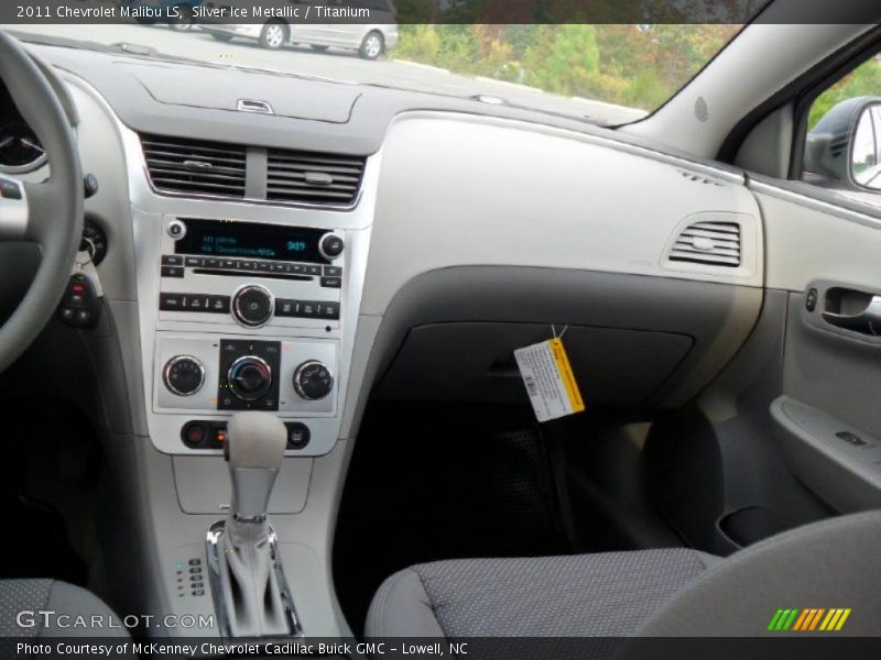 Silver Ice Metallic / Titanium 2011 Chevrolet Malibu LS