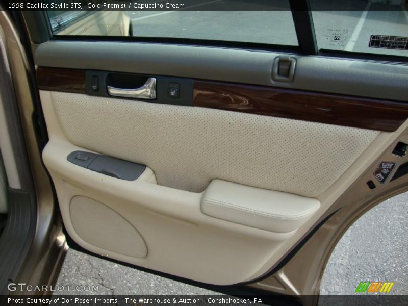 Gold Firemist / Capuccino Cream 1998 Cadillac Seville STS