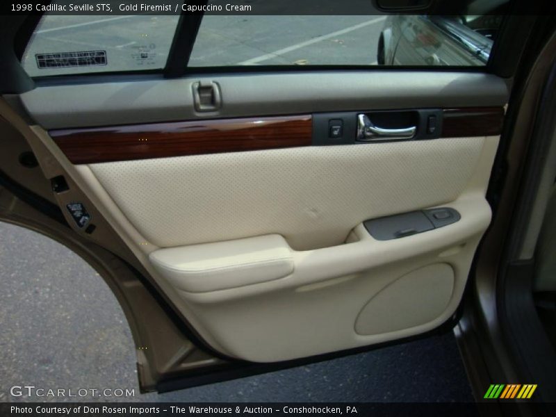 Gold Firemist / Capuccino Cream 1998 Cadillac Seville STS