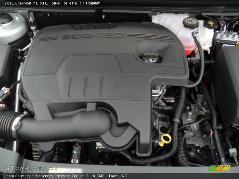 Silver Ice Metallic / Titanium 2011 Chevrolet Malibu LS