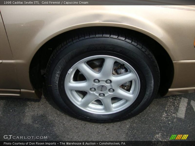 Gold Firemist / Capuccino Cream 1998 Cadillac Seville STS