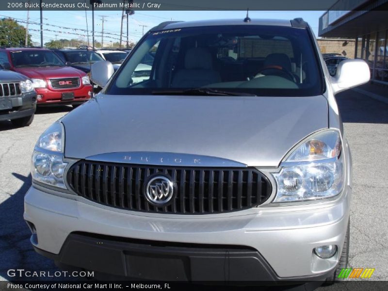 Platinum Metallic / Gray 2006 Buick Rendezvous CXL