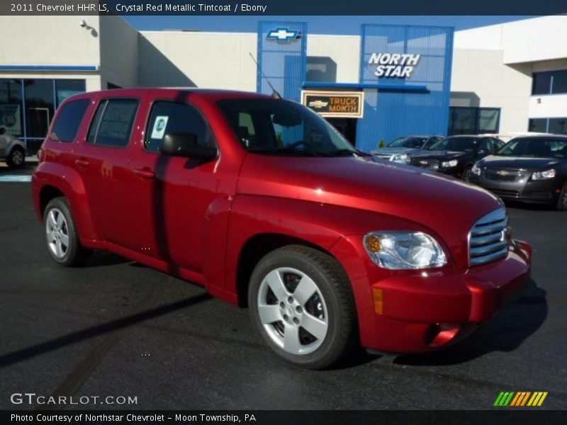 Crystal Red Metallic Tintcoat / Ebony 2011 Chevrolet HHR LS