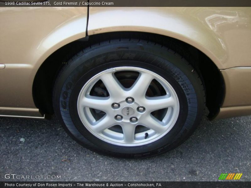 Gold Firemist / Capuccino Cream 1998 Cadillac Seville STS