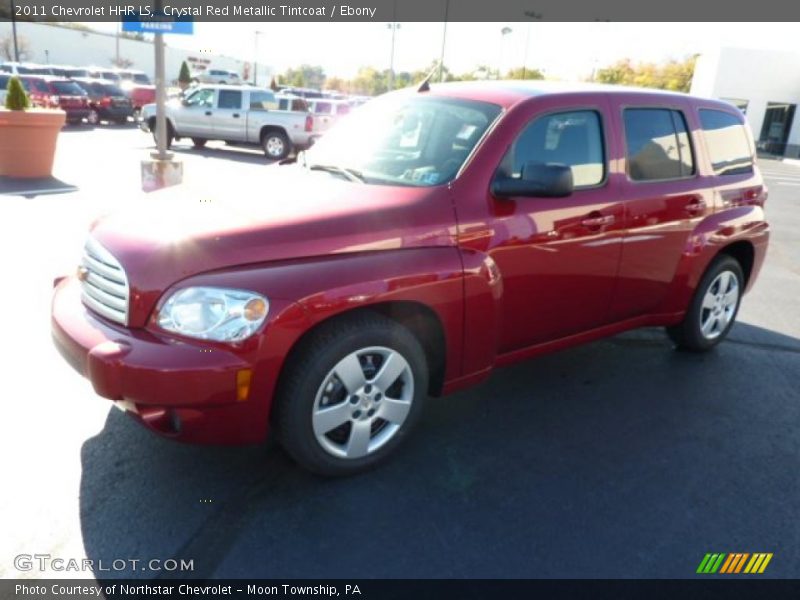Crystal Red Metallic Tintcoat / Ebony 2011 Chevrolet HHR LS