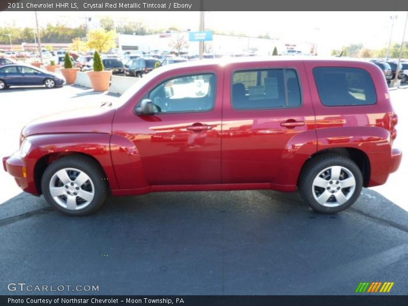 Crystal Red Metallic Tintcoat / Ebony 2011 Chevrolet HHR LS