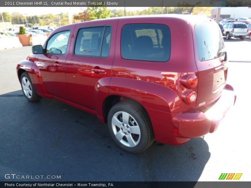 Crystal Red Metallic Tintcoat / Ebony 2011 Chevrolet HHR LS