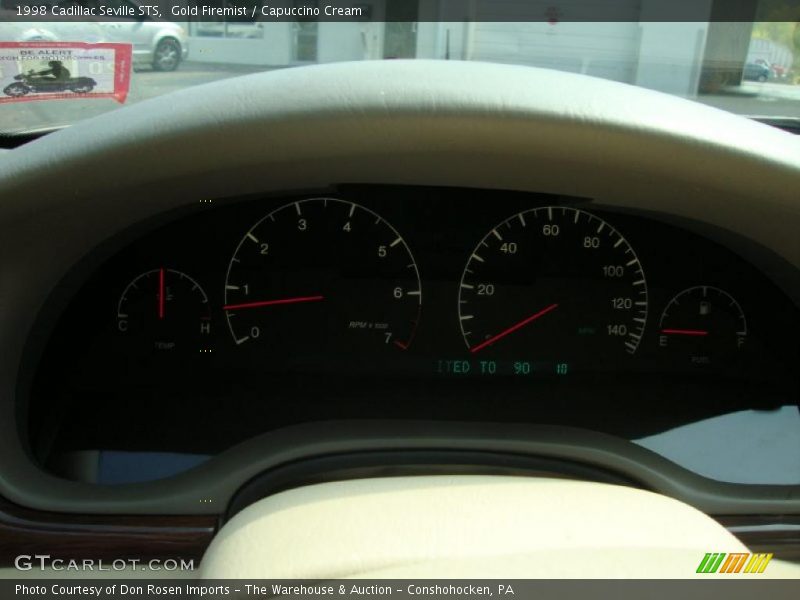 Gold Firemist / Capuccino Cream 1998 Cadillac Seville STS