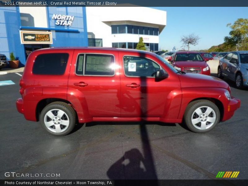 Crystal Red Metallic Tintcoat / Ebony 2011 Chevrolet HHR LS