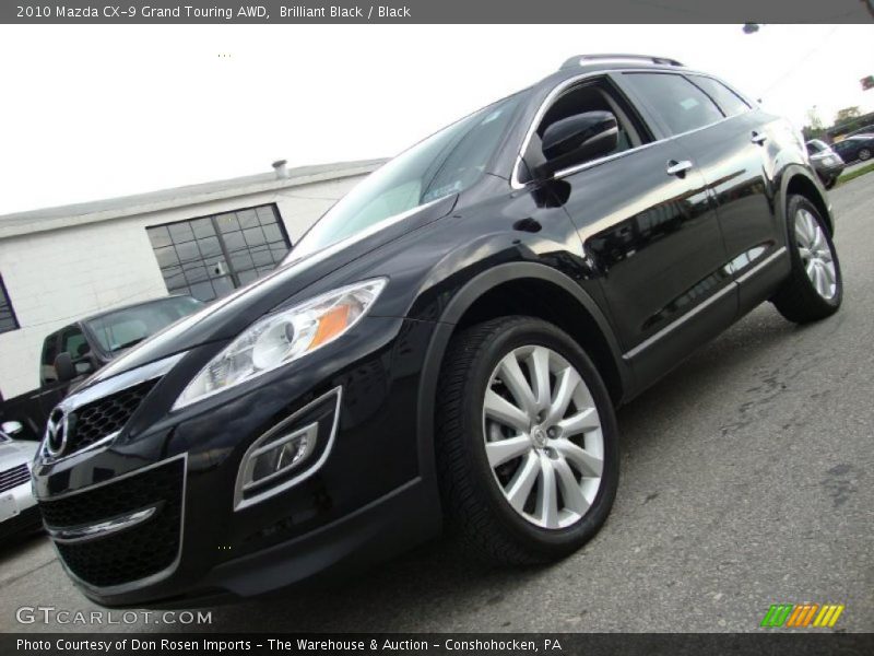 Brilliant Black / Black 2010 Mazda CX-9 Grand Touring AWD