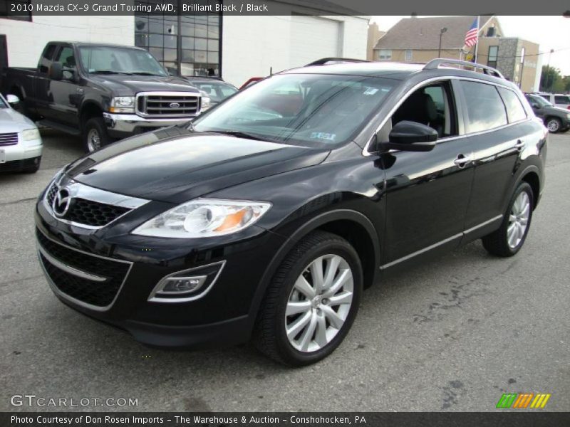 Brilliant Black / Black 2010 Mazda CX-9 Grand Touring AWD