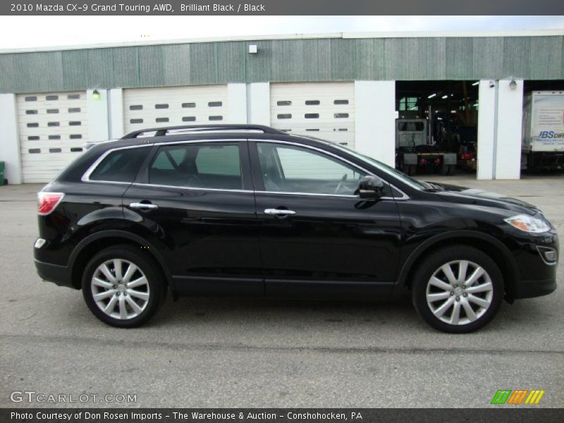 Brilliant Black / Black 2010 Mazda CX-9 Grand Touring AWD