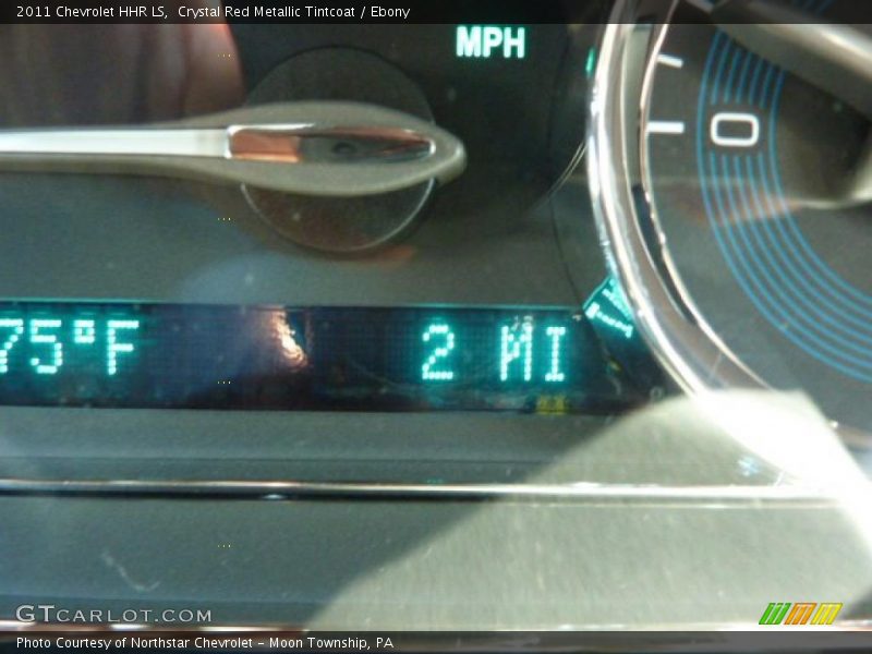 Crystal Red Metallic Tintcoat / Ebony 2011 Chevrolet HHR LS