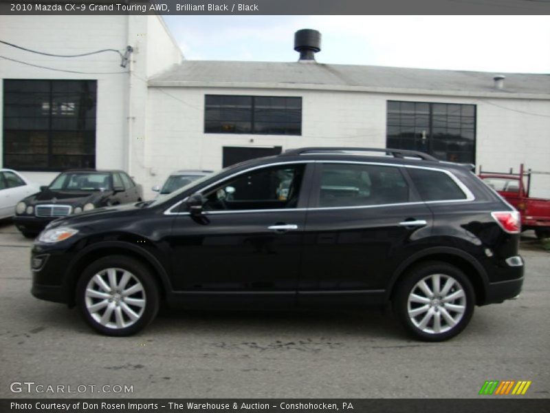 Brilliant Black / Black 2010 Mazda CX-9 Grand Touring AWD