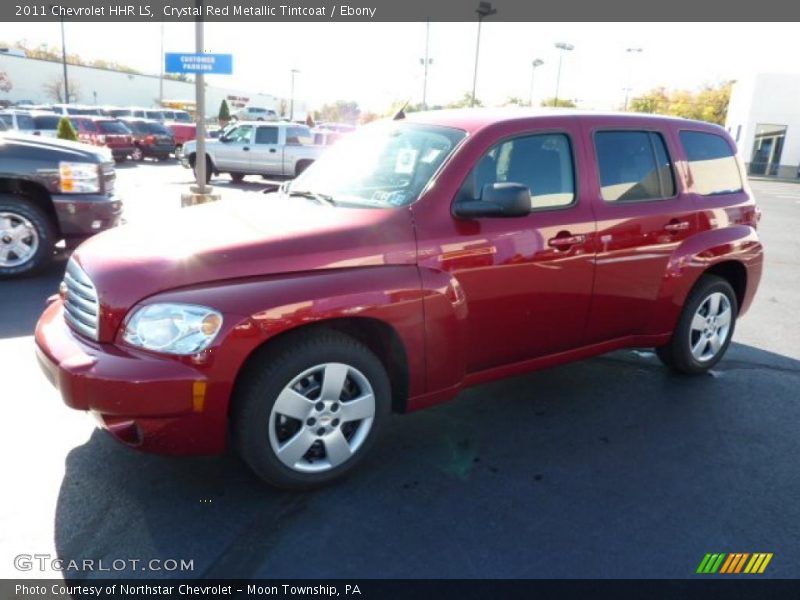 Crystal Red Metallic Tintcoat / Ebony 2011 Chevrolet HHR LS