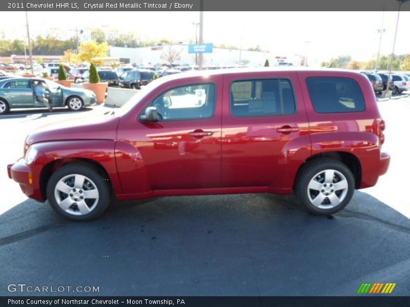 Crystal Red Metallic Tintcoat / Ebony 2011 Chevrolet HHR LS
