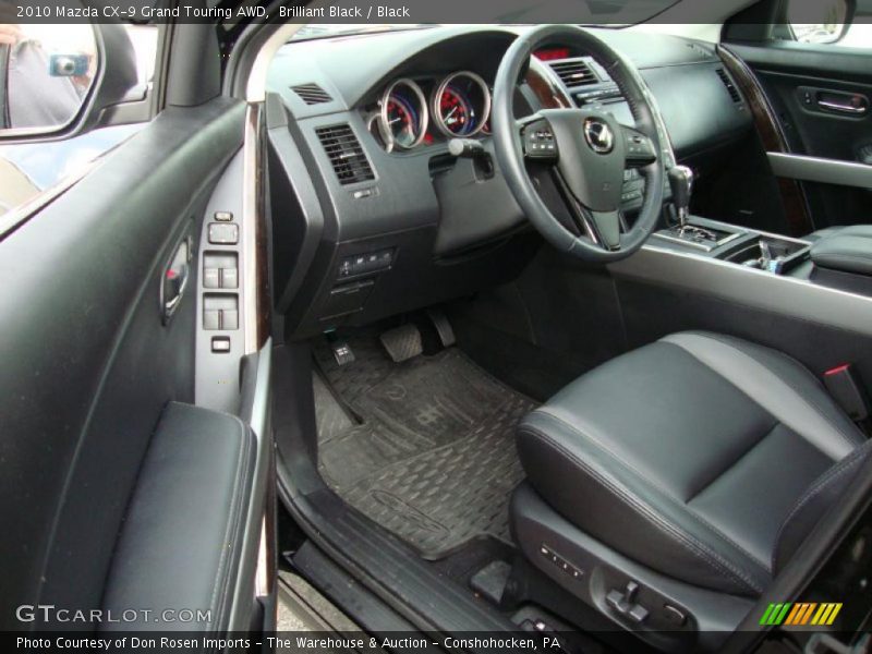  2010 CX-9 Grand Touring AWD Black Interior