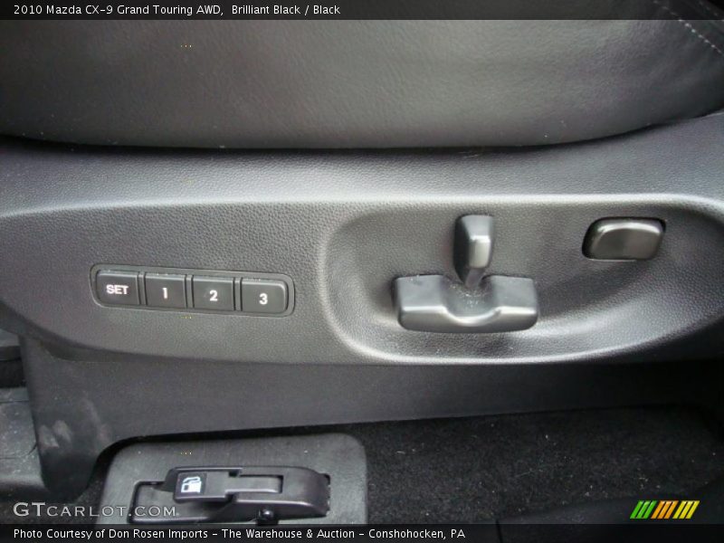 Controls of 2010 CX-9 Grand Touring AWD