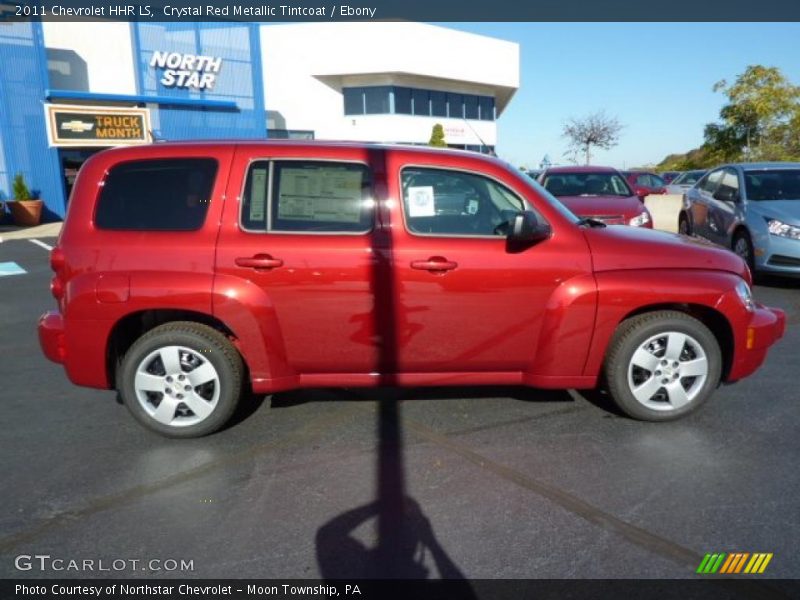 Crystal Red Metallic Tintcoat / Ebony 2011 Chevrolet HHR LS