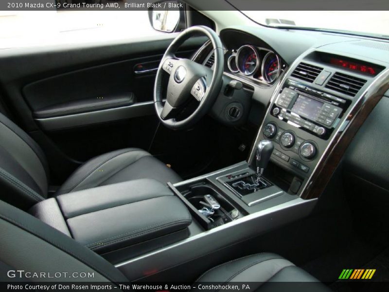  2010 CX-9 Grand Touring AWD Black Interior