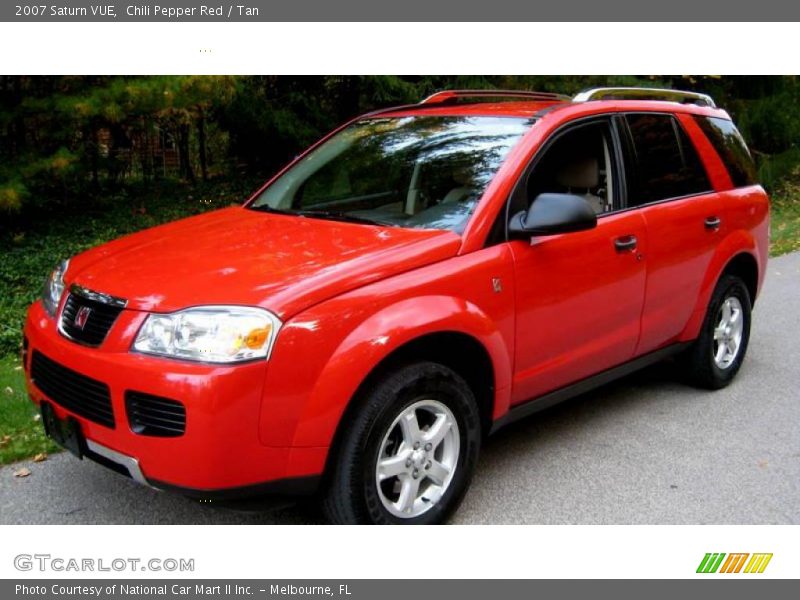 Chili Pepper Red / Tan 2007 Saturn VUE