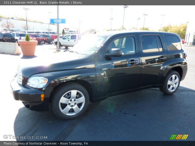 Black Granite Metallic / Ebony 2011 Chevrolet HHR LS