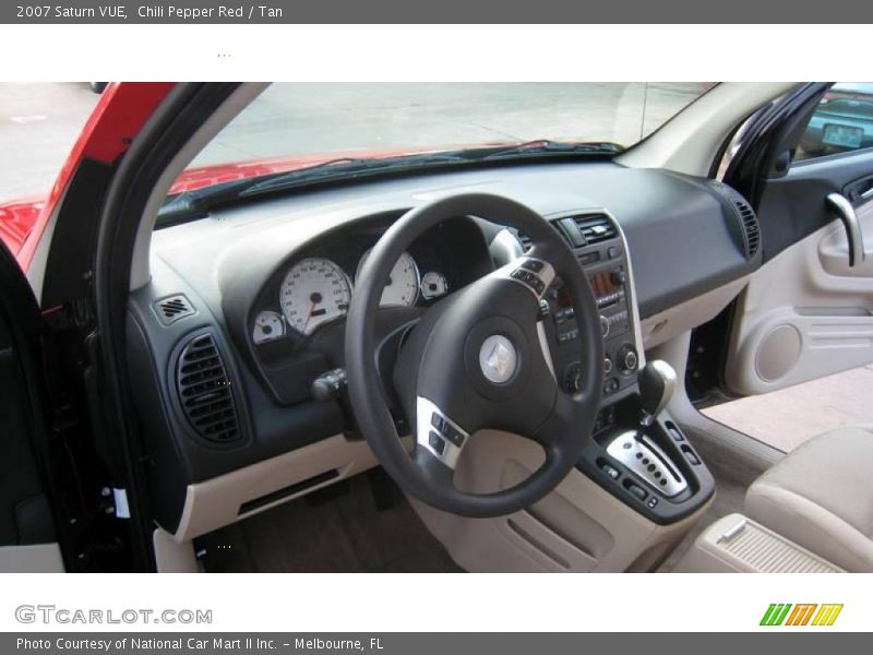 Chili Pepper Red / Tan 2007 Saturn VUE